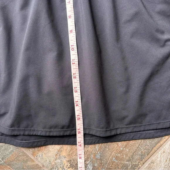 Nike One Ultra High-Waisted Skort Women's Size XL Black Skirt - Picture 8 of 13